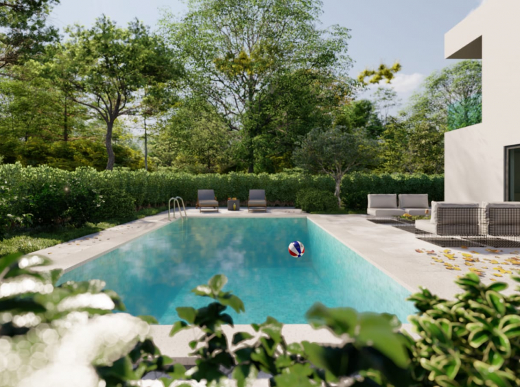 Modern semi-detasched villa with pool Porec for sale Istria real estate