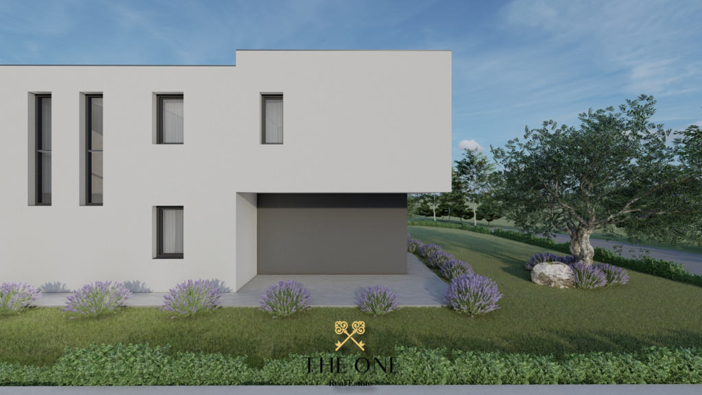Newly built apartments near Porec city center. The apartments feature private parking space and part of the garden.