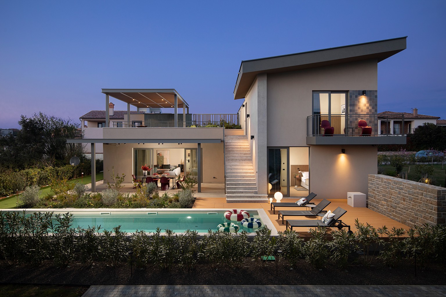 pdl Luxury villa with pool and sea view, Vodnjan