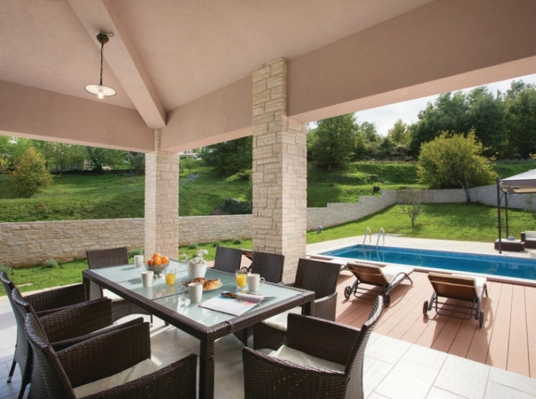 Stone villa with pool and sauna