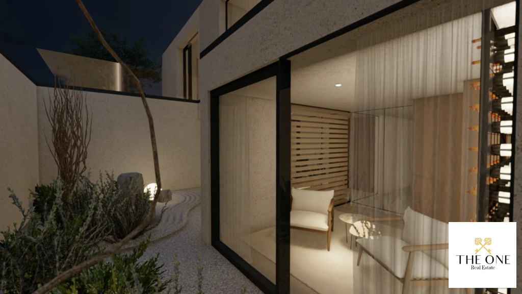 Luxury villa with infinity pool, offers 4 bedrooms, 7 bathrooms, sauna, gym.