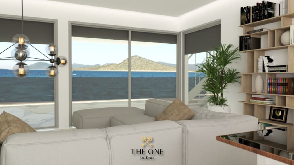 Newly built apartment with amazing sea view and pool just 200 m from sea, offers 2 or 3 bedrooms, private parking spot.