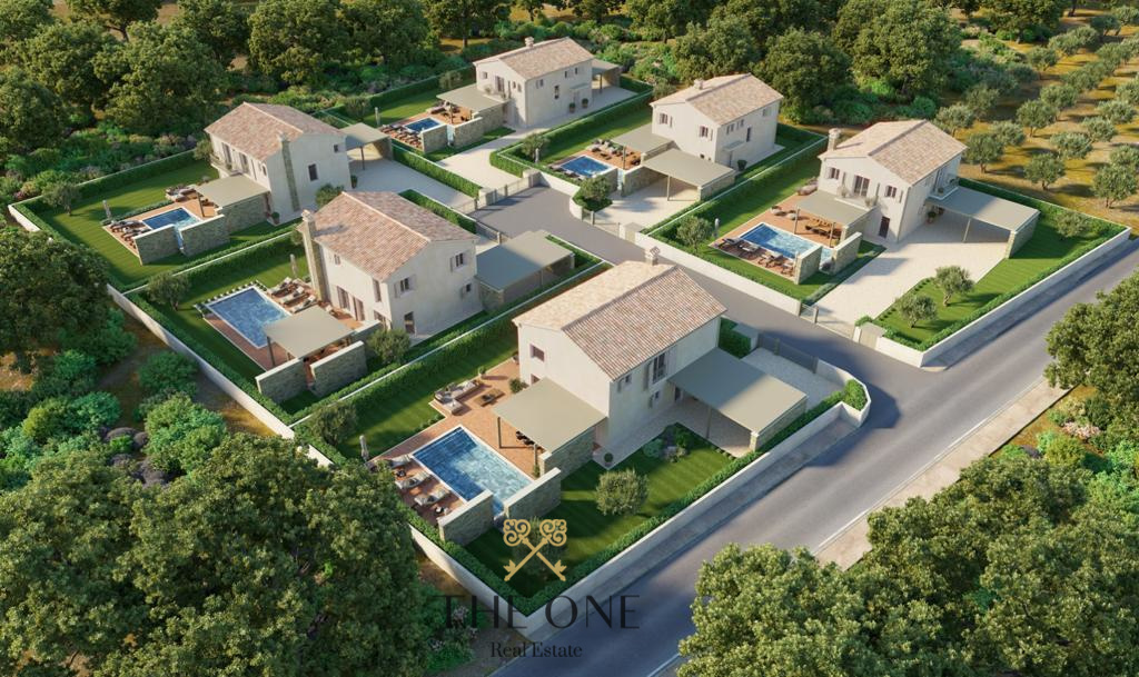 Beautiful project for 6 villas with pool. Villas offers 3 bedrooms, 4 bathrooms, completely fenced yard, private covered parking spot.