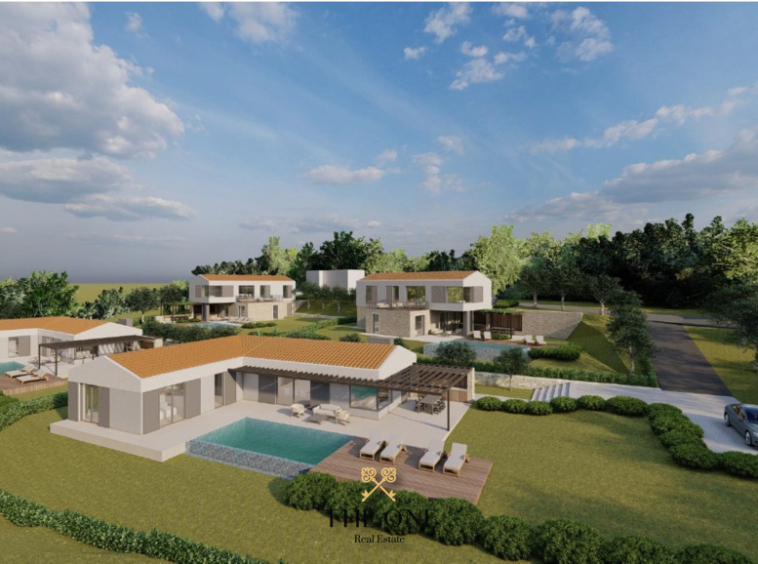 Newly built villas offers 3 bedrooms, 4 bathrooms, swimming pool, private parking.