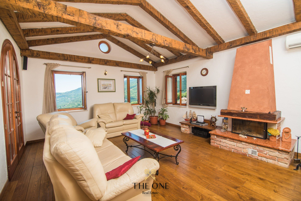 Villa-in-Opatija-for-sale (28) Villa with a pool offers 4 bedrooms, 3 bathrooms, toilet, gym, sauna, private parking space.