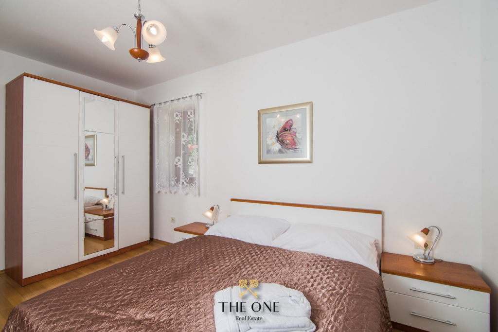 Villa-in-Opatija-for-sale (33) Villa with a pool offers 4 bedrooms, 3 bathrooms, toilet, gym, sauna, private parking space.