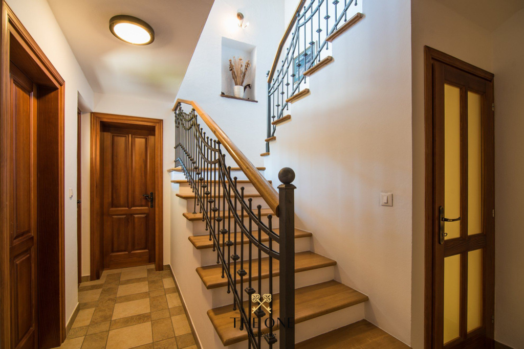 Villa-in-Opatija-for-sale (40) Villa with a pool offers 4 bedrooms, 3 bathrooms, toilet, gym, sauna, private parking space.