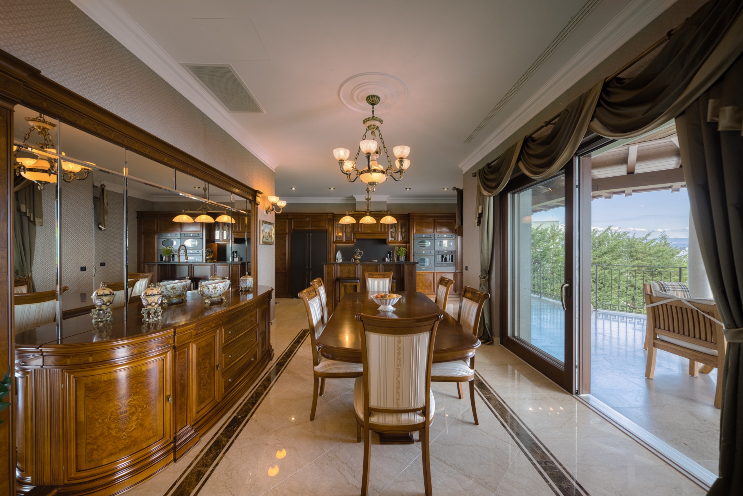 Luxury villa with pool and sea view Opatija