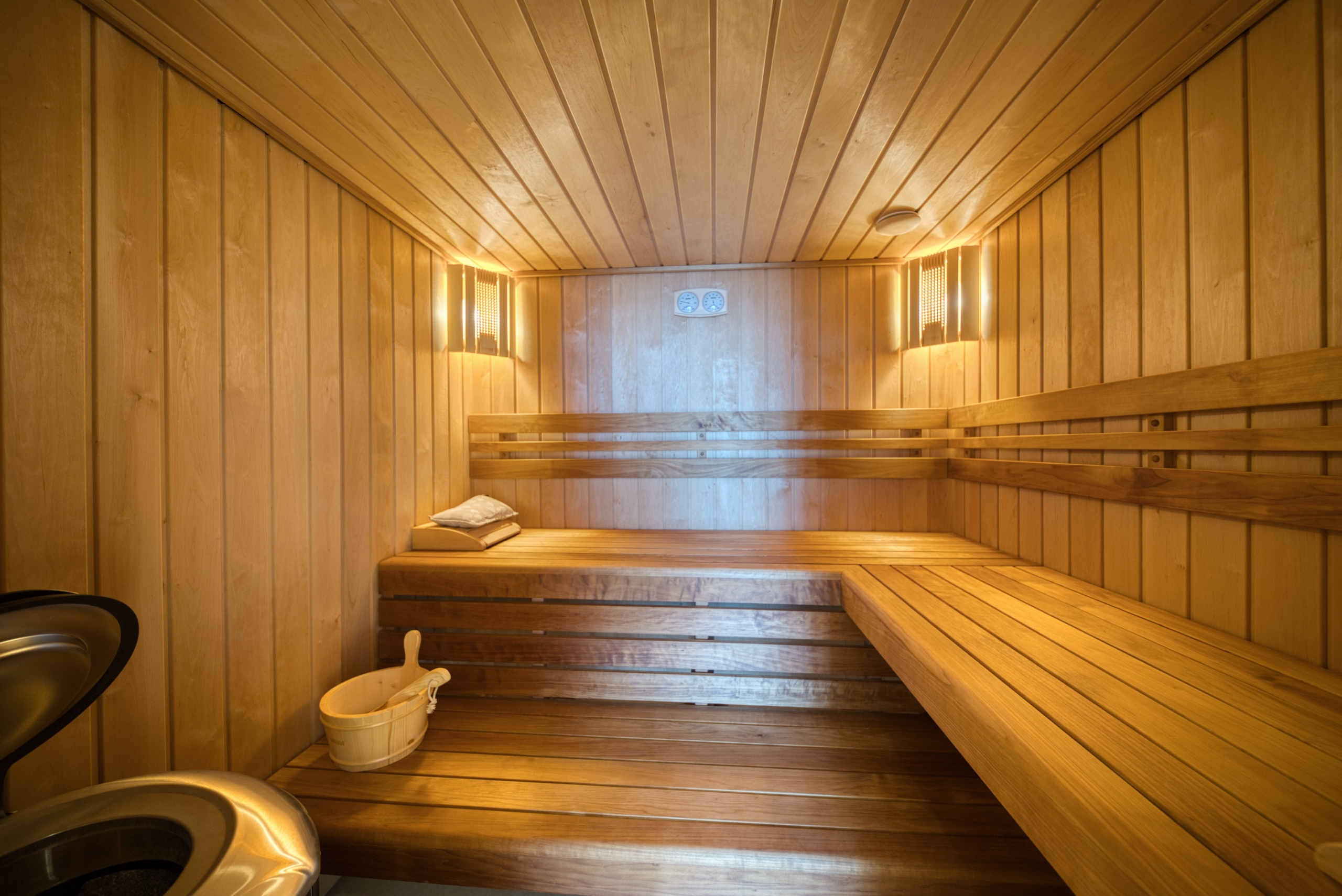 Sauna Luxury villa with pool and sea view Opatija Croatia