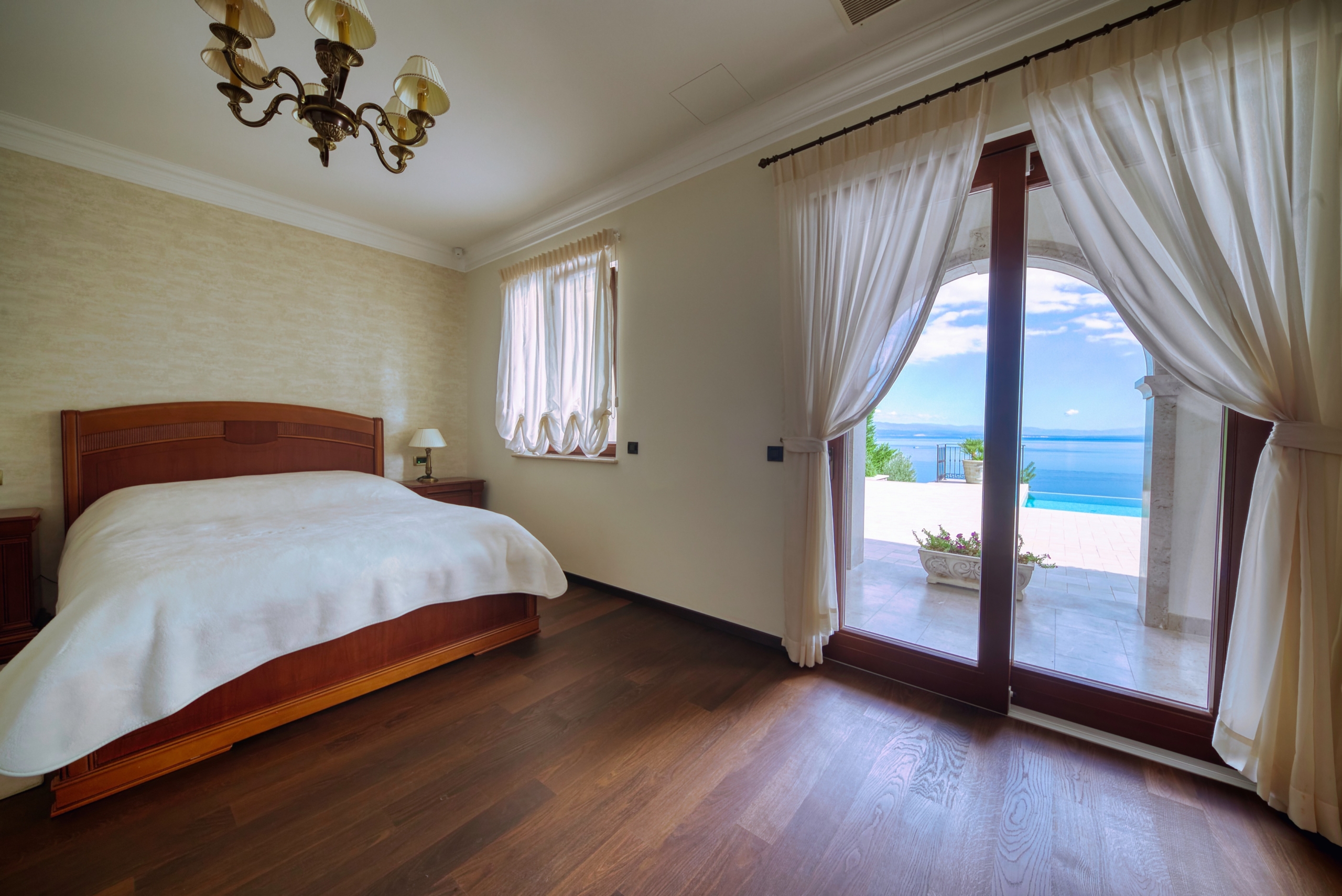 Luxury villa with pool and sea view Opatija Croatia