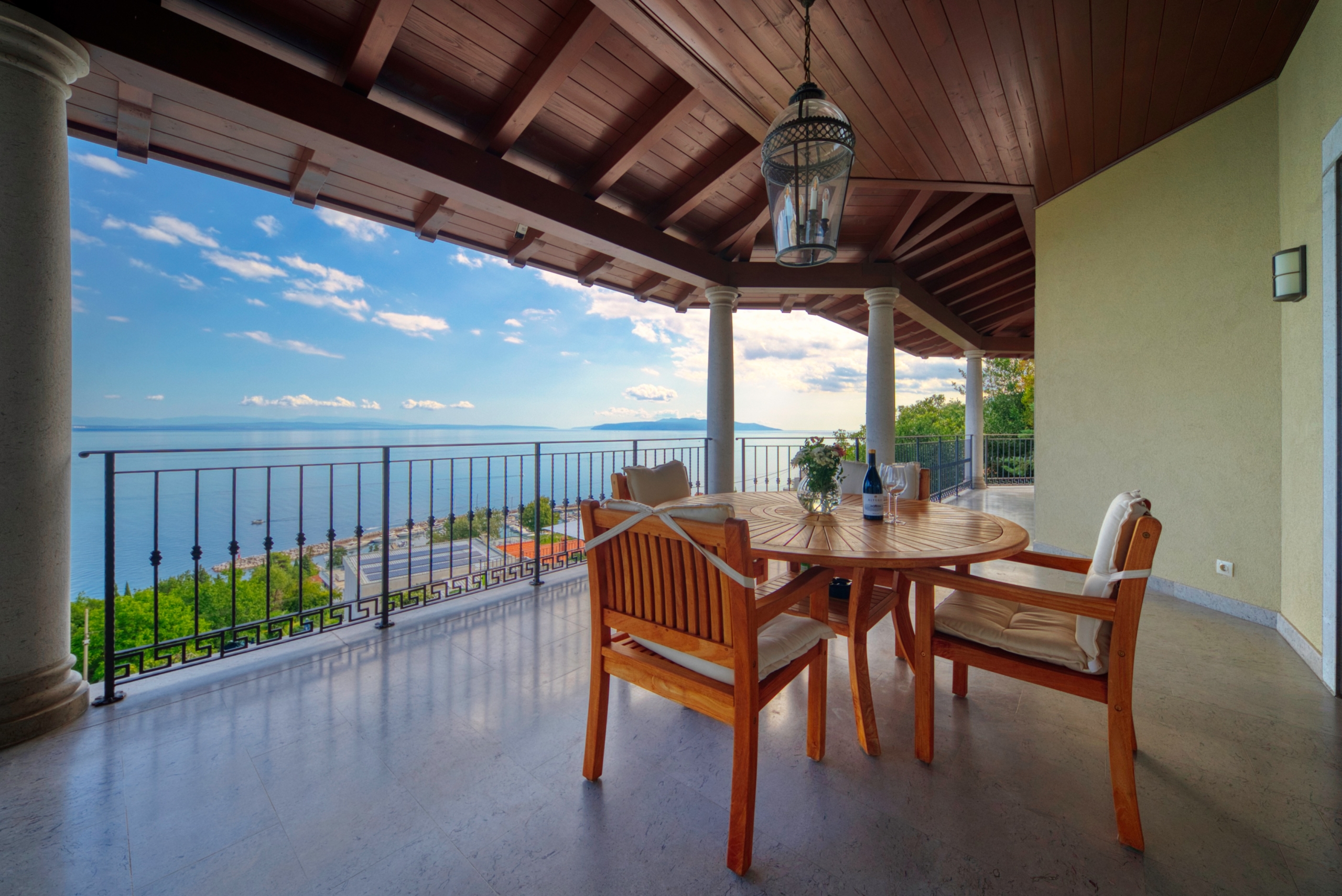Luxury villa with pool and sea view Opatija Croatia